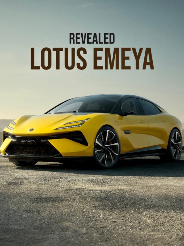 The all-electric Lotus Emeya takes aim at the Porsche Taycan and Tesla Model S