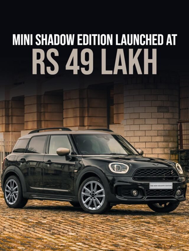Mini Shadow Edition launched in India