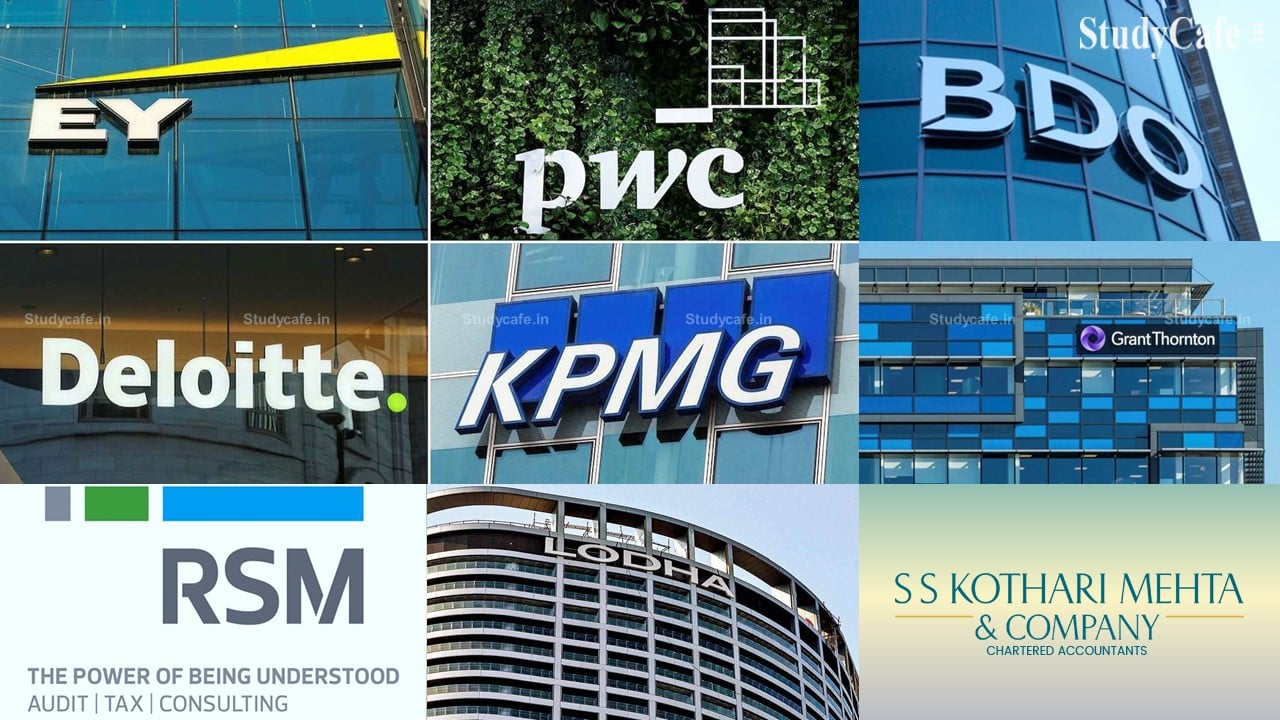 Top 10 Chartered Accountancy Firms in India