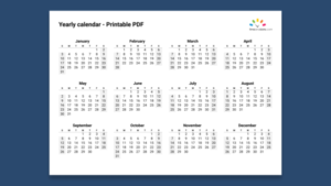 card image yearly calendar Mechanic37.in