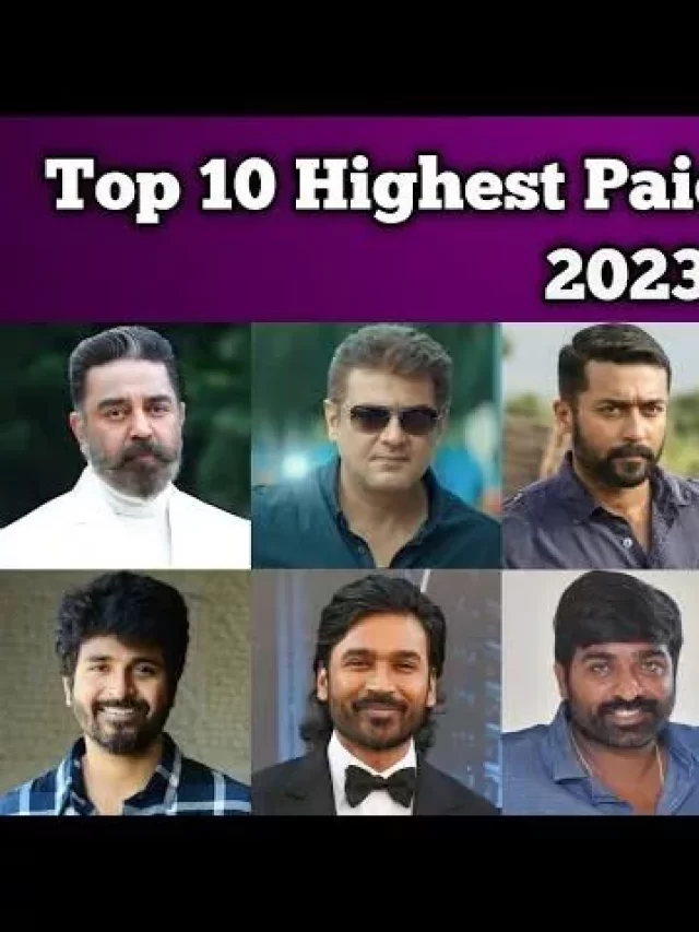 Top 10 Tamil Heroes