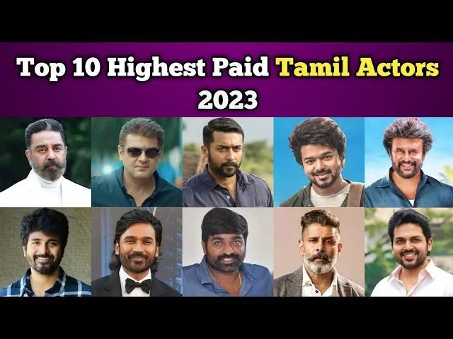 Top 10 Tamil Heroes