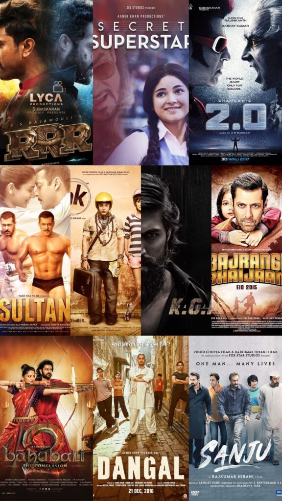 Top 10 Highest Grossing Indian Movies