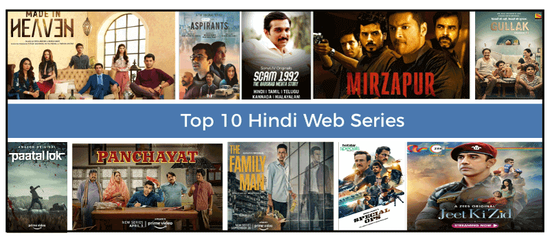 Top 10 Hindi Web Series in 2024